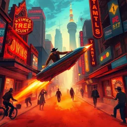 ChronoChase: Whose Time Is It Anyway? - Text-based game