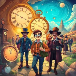 Chrono-Capers: Whose Time Is It, Anyway? - Text-based game