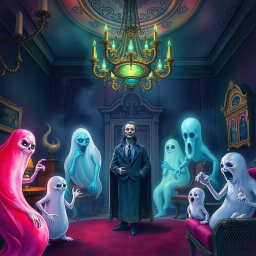 Whose Ghost Is It Anyway? - Text-based game