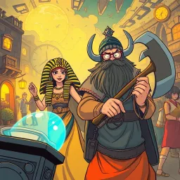ChronoChaos: Whose Time Is It Anyway? - Text-based game