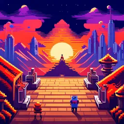Pixel Panic - Text-based game