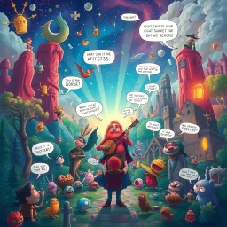 Chronicles of Chaos: Whose World Is It, Anyway? - Text-based game