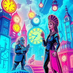 ChronoKarma: Who's Time Is It Anyway? - Text-based game