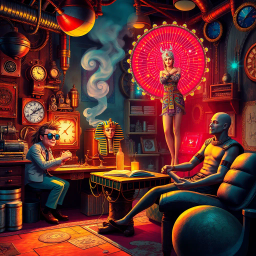 Chronochums: Whose Time Is It Anyway? - Text-based game