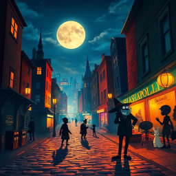 Whose Shadow is it Anyway? - Text-based game