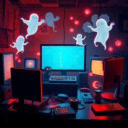 Haunted Byte: Who's This? - Text-based game