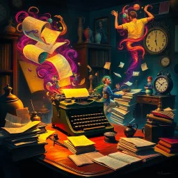ChronoScript: Whose Story is it Anyway? - Text-based game