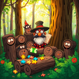 Whose Logs Are These, Anyway? - Text-based game