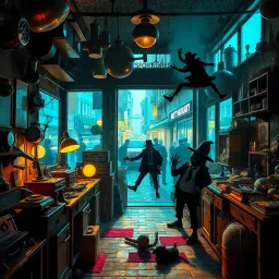 Shadowscribe: Whose Shadow Is It Anyway? - Text-based game