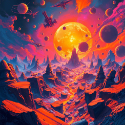 Spectrum Wars: Which Dimension Is It Anyway? - Text-based game