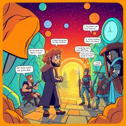 Chronochaotic: Whose Time Is It Anyway? - Text-based game