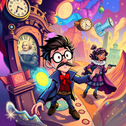 ChronoCaper: Who's Time Is It, Anyway? - Text-based game