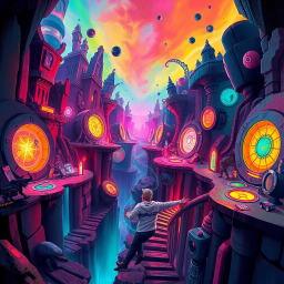Spectrum Wars: Which Dimension Is It Anyway? - Text-based game