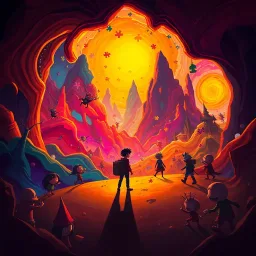Spectrum Wars: Which Dimension Is It Anyway? - Text-based game