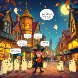 Hello, Whose Ghost Is It Anyway? - Text-based game