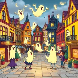 Hello, Whose Ghost Is It Anyway? - Text-based game