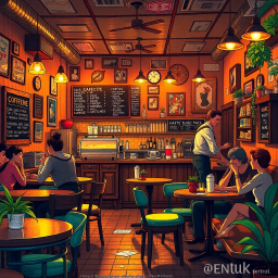 Café of Secrets - Text-based game