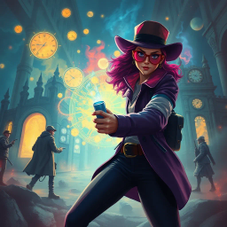 Chronochaser: Whose Time Is It Anyway? - Text-based game