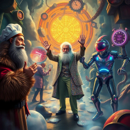 Chrono-Crisis: Who's Time Is It Anyway? - Text-based game