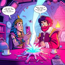 ChronoClash: Whose Time Is It Anyway? - Text-based game