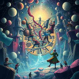 ChronoClash: Who's Time is It Anyway? - Text-based game