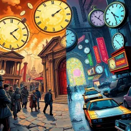 ChronoClash: Whose Time Is It, Anyway? - Text-based game