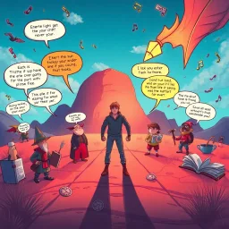 Ego Odyssey: Whose Adventure is it Anyway? - Text-based game
