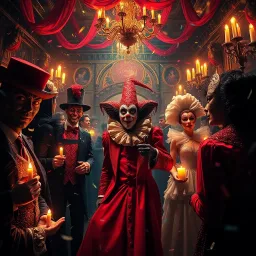 Murder at the Misfit Masquerade - Text-based game