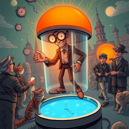 Chronochaos: Whose Time Is It Anyway? - Text-based game
