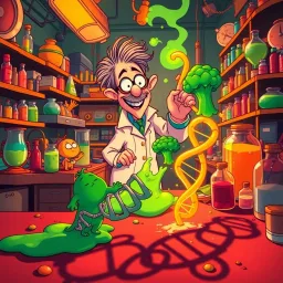 Lab Rascals: Chaos in the Genome - Text-based game
