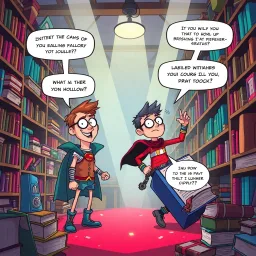 Metamayhem: Whose Adventure Is It Anyway? - Text-based game