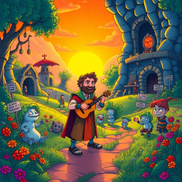 MetaQuest: Whose Adventure Is It Anyway? - Text-based game