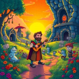 MetaQuest: Whose Adventure Is It Anyway? - Text-based game