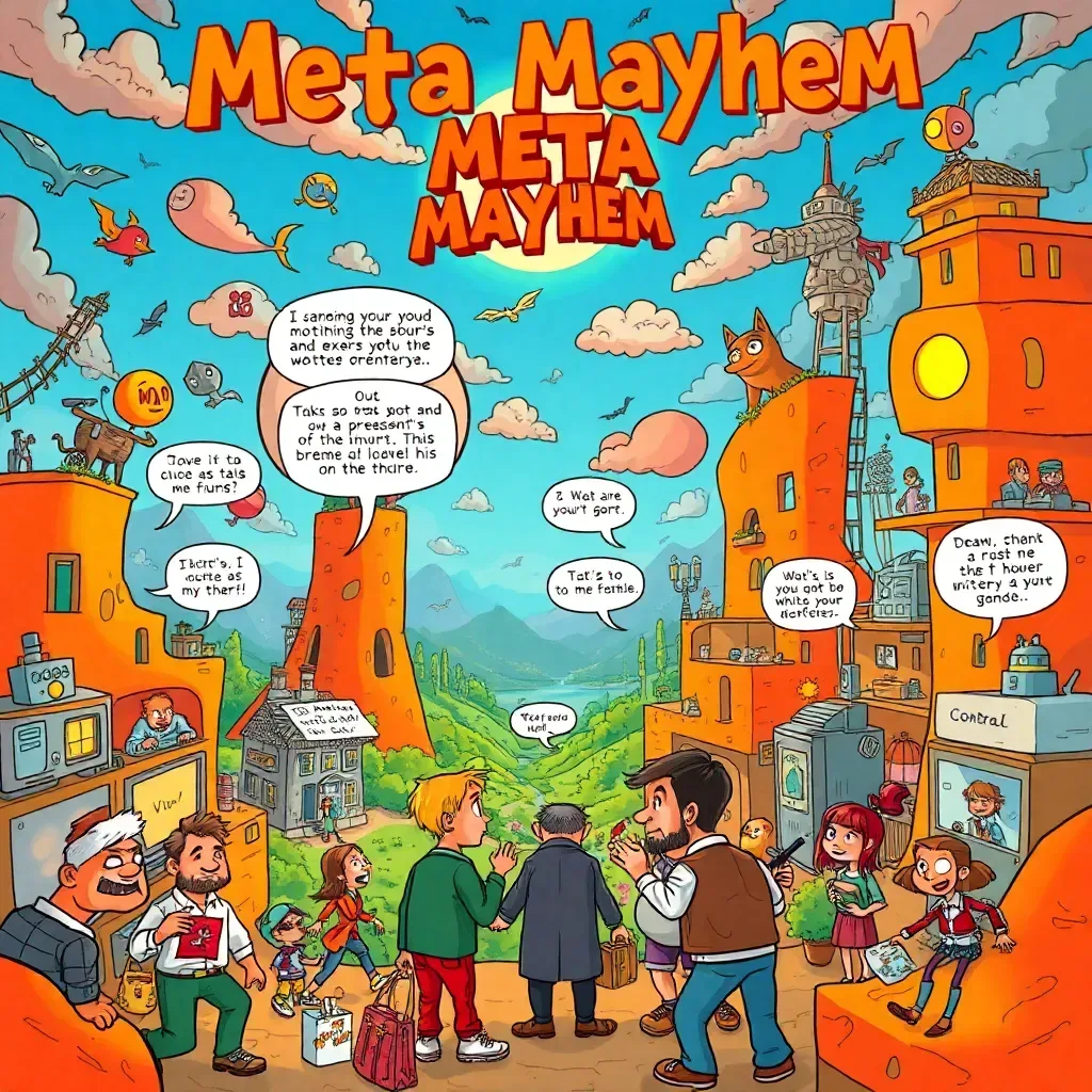 MetaMayhem: Whose Adventure Is It Anyway?