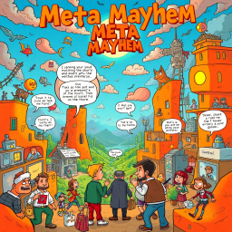 MetaMayhem: Whose Adventure Is It Anyway? - Text-based game