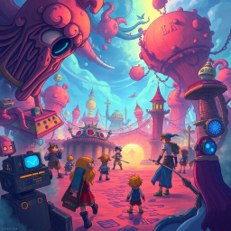 MetaQuest: Whose Adventure Is It Anyway? - Text-based game