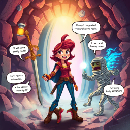 Relic Rumble: Whose Is It Anyway? - Text-based game