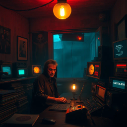 Nightcall: Who's There? - Text-based game