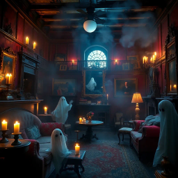 Whose Haunt is This? - Text-based game