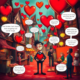 Whose Heart Is It Anyway? - Text-based game