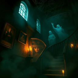 Whose Haunt Is This? - Text-based game