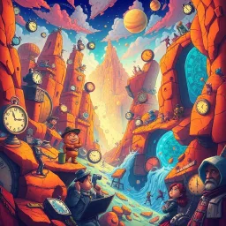 Chronochaos: Who's Time Is It Anyway? - Text-based game