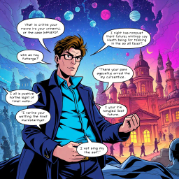 ChronoKarma: Whose Time Is It Anyway? - Text-based game