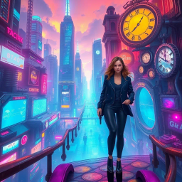 Chronokarma: Whose Time is it Anyway? - Text-based game