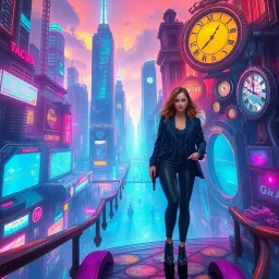 Chronokarma: Whose Time is it Anyway? - Text-based game
