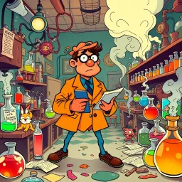 Whose Lab Is It Anyway? - Text-based game