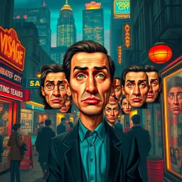 Whose Face Is It Anyway? - Text-based game
