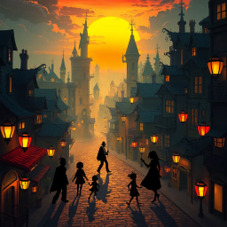 Shadowscribe: Whose Shadow Is It Anyway? - Text-based game