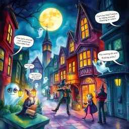 Whose Ghost Is It Anyway? - Text-based game