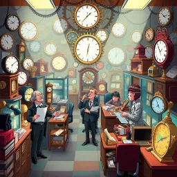 Chrono Clash: Whose Time Is It Anyway? - Text-based game
